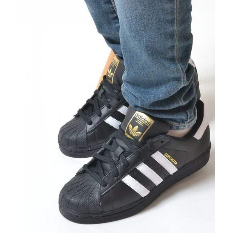 Tênis adidas hot sale superstar preto